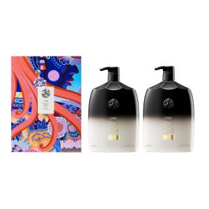Oribe Gold Lust Repair & Restore Shampoo(Liter Gift Set)